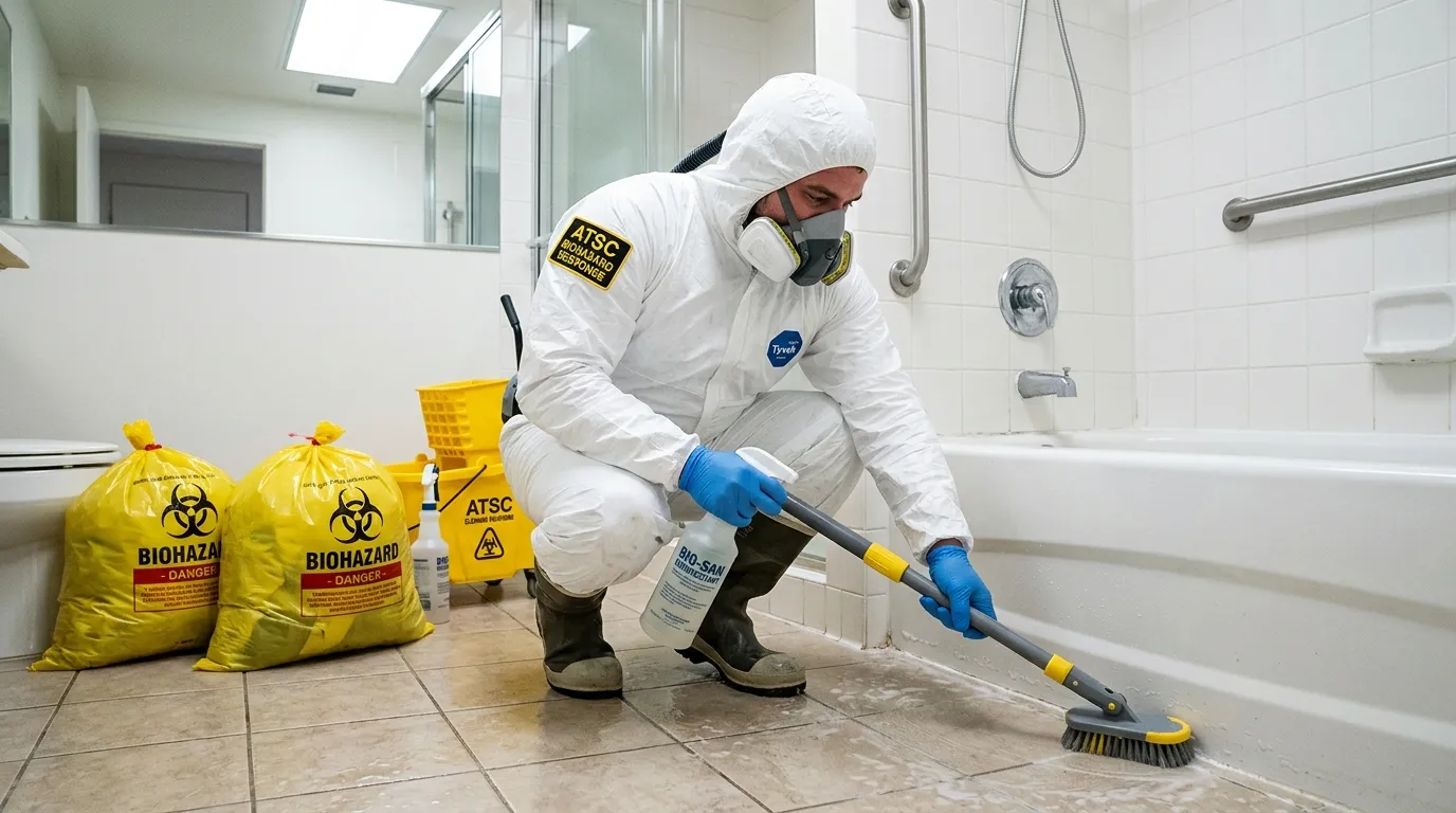 Decontamination equipment deployed for Blood Cleanup in Alhambra